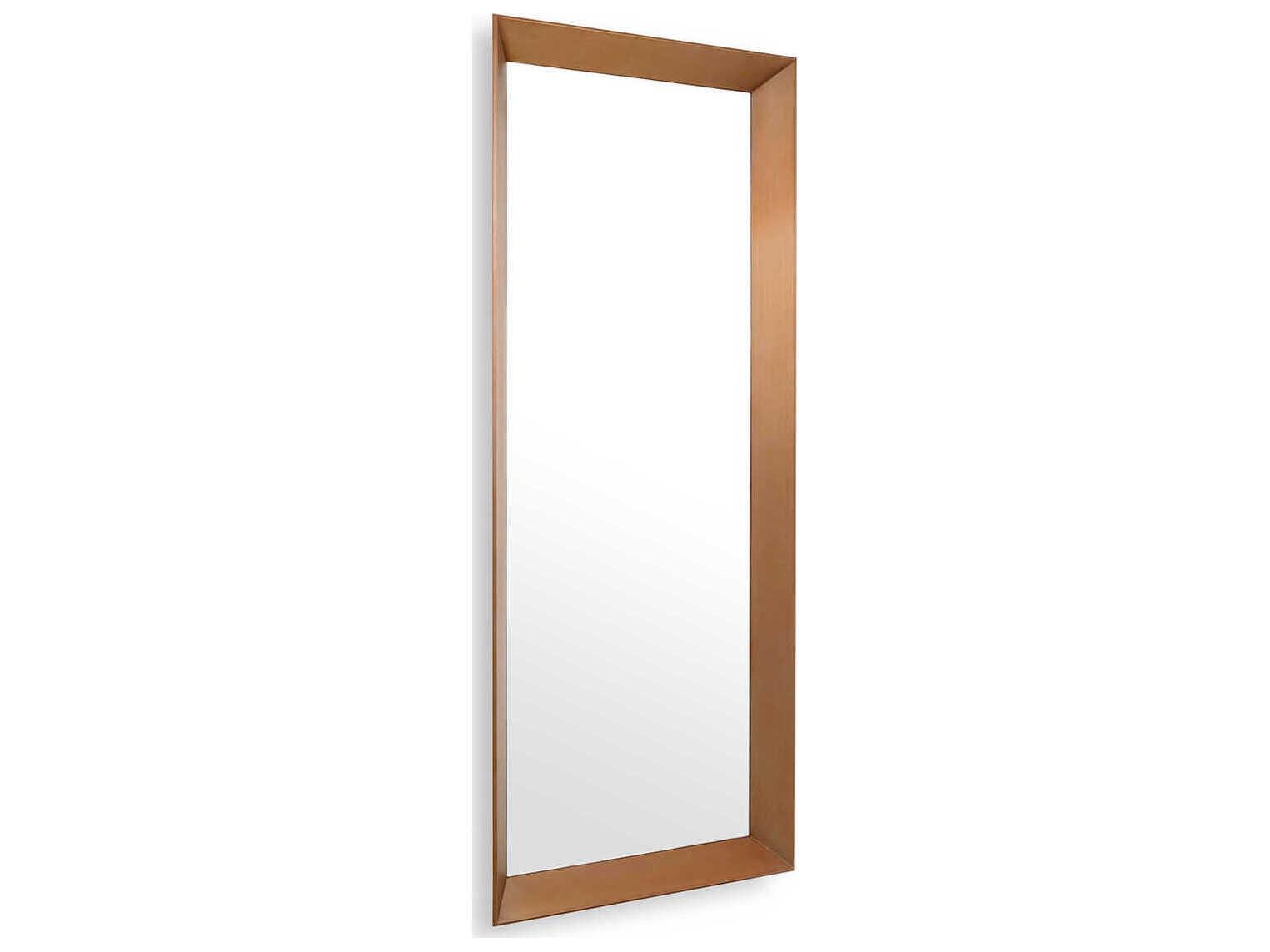 Eichholtz Othello Rectangular Brushed Brass Mirror
