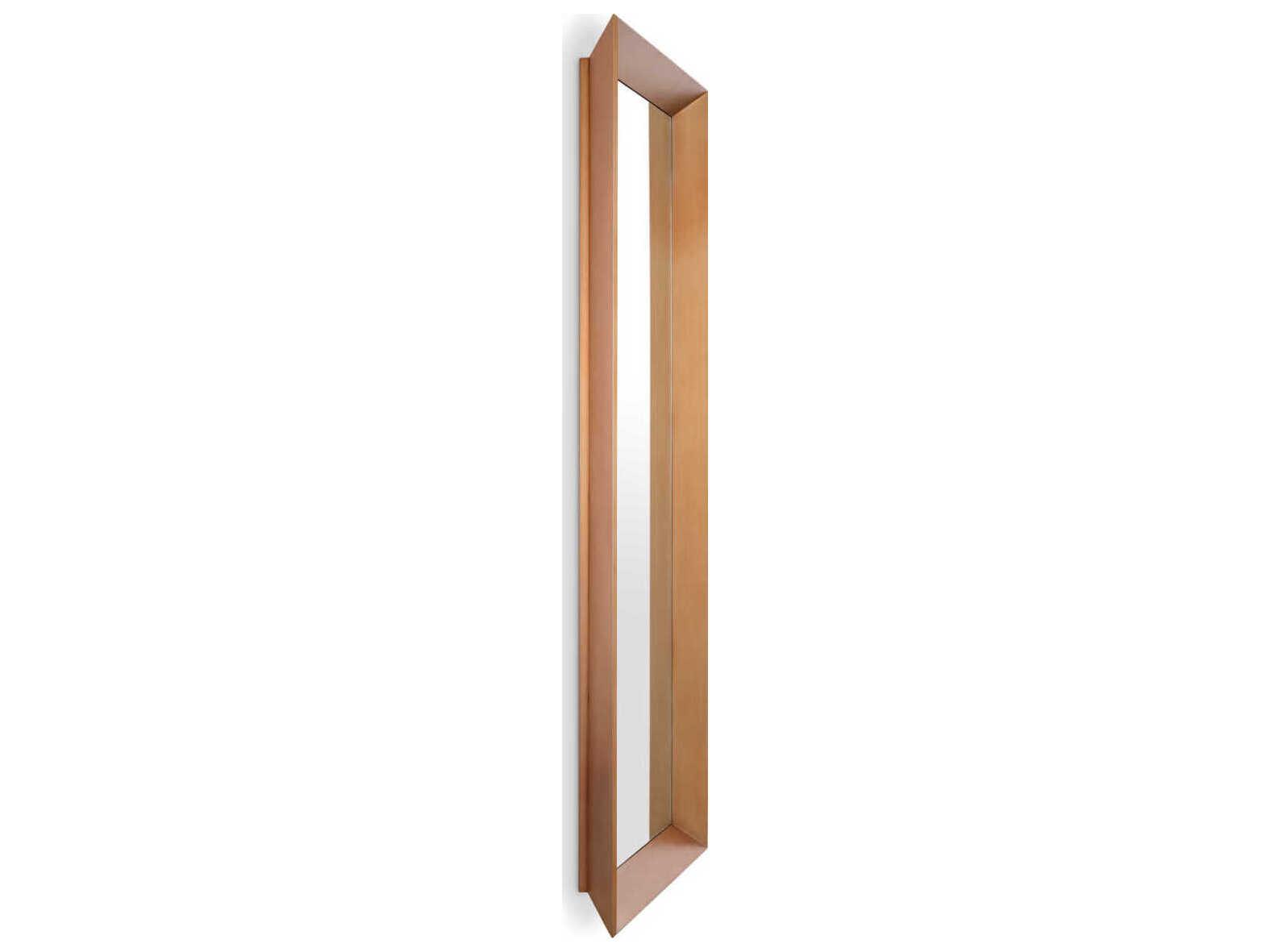 Eichholtz Othello Rectangular Brushed Brass Mirror