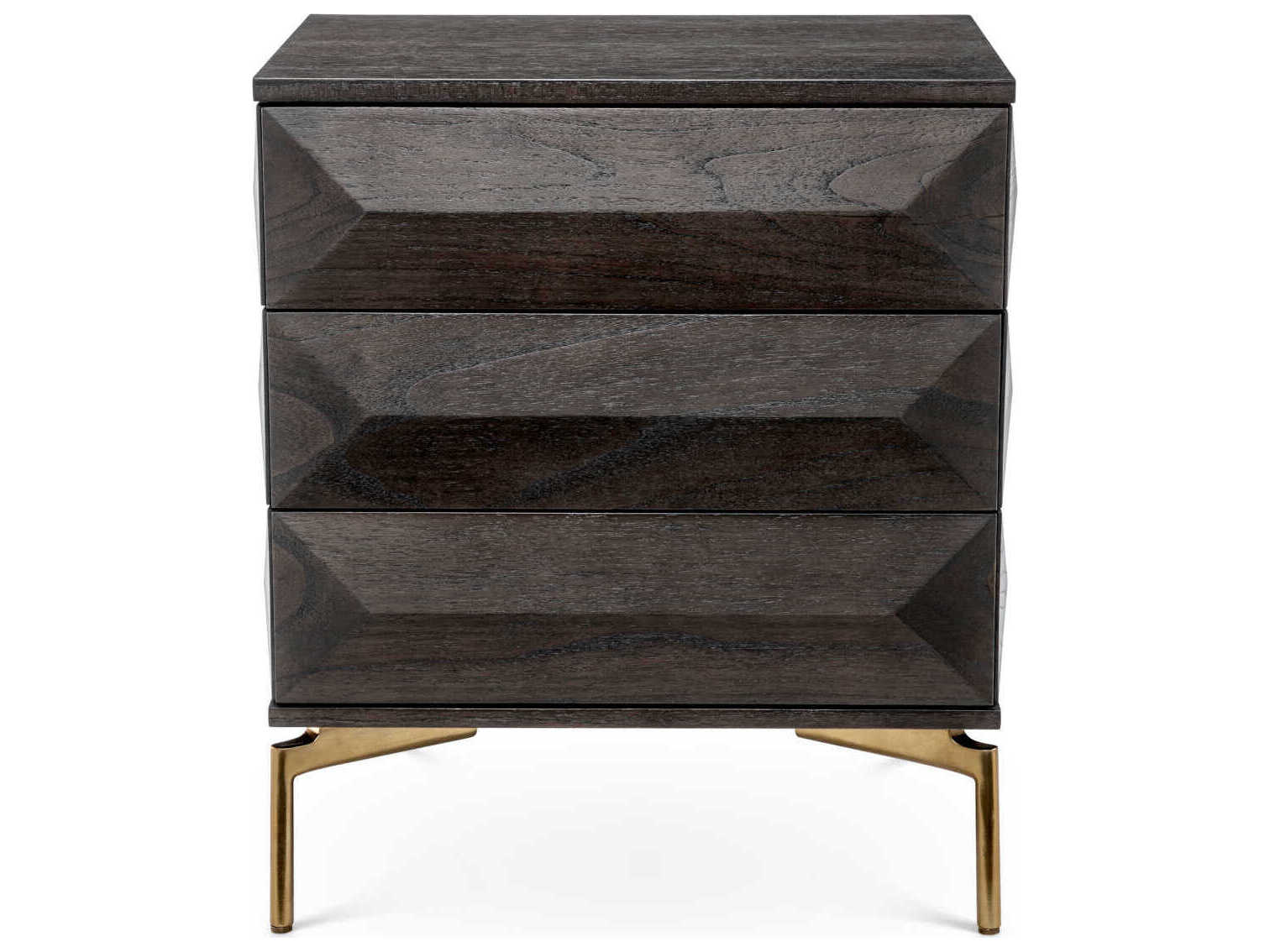 Eichholtz Denver Mocha Oak Veneer Nightstand