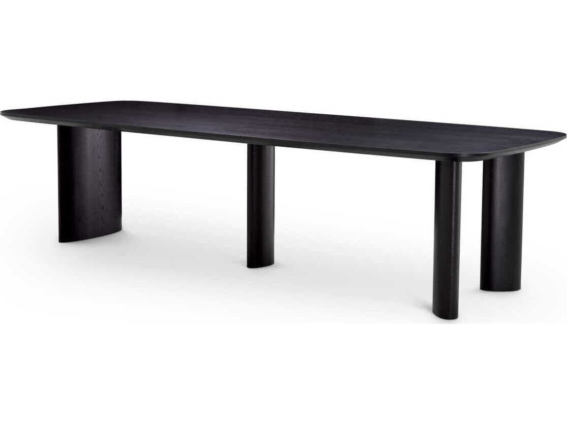 Eichholtz Harmonie L Black Veneer Dining Table