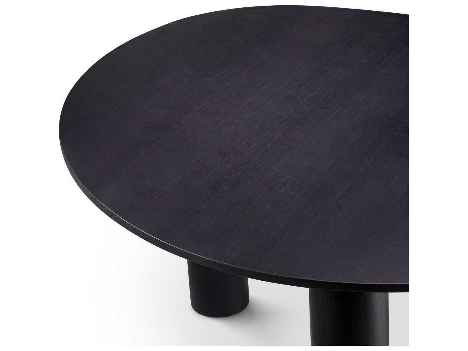 Eichholtz Lombardo Black Veneer Dining Table