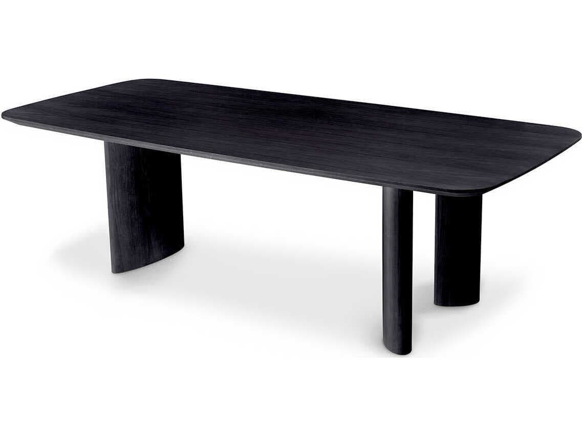 Eichholtz Harmonie S Black Veneer Dining Table