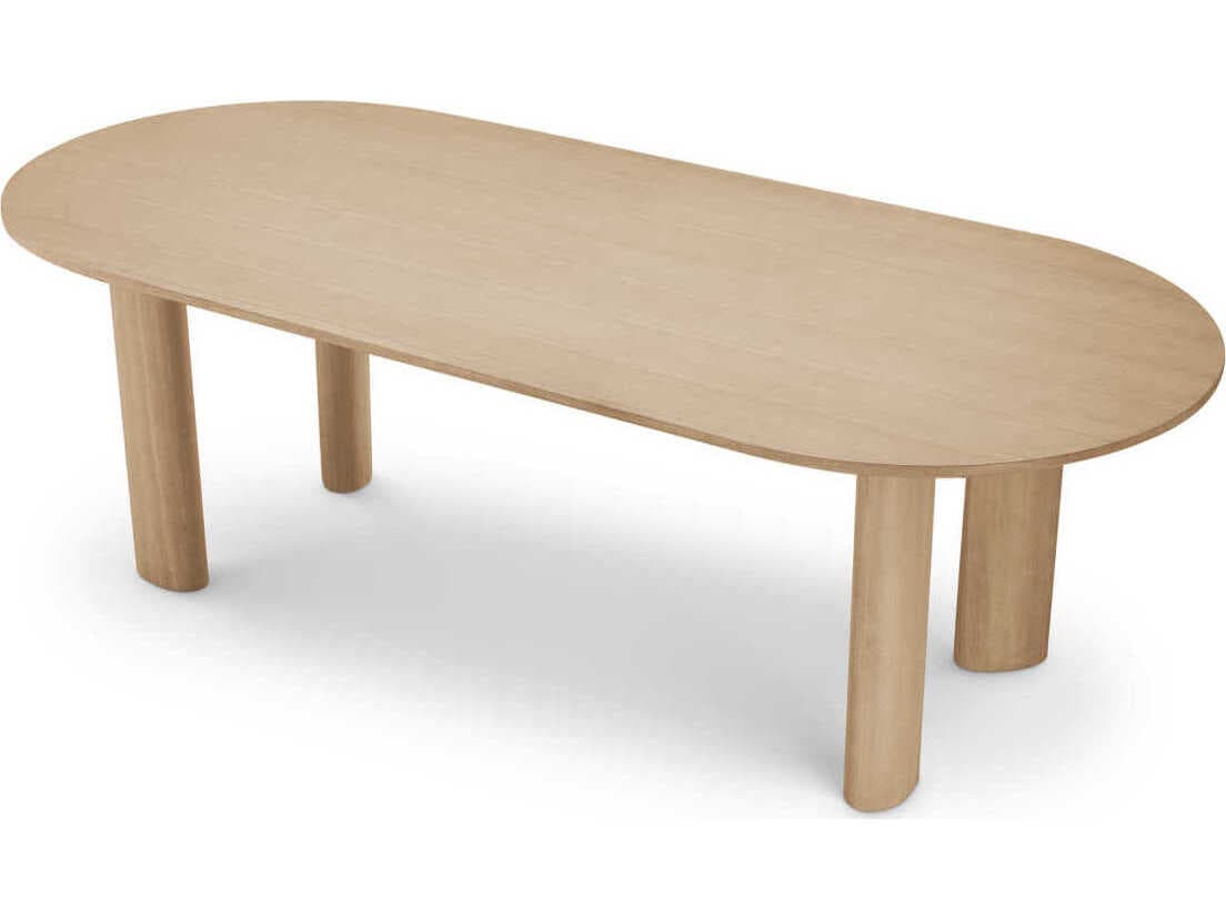 Eichholtz Mogador S Natural Oak Veneer Dining Table