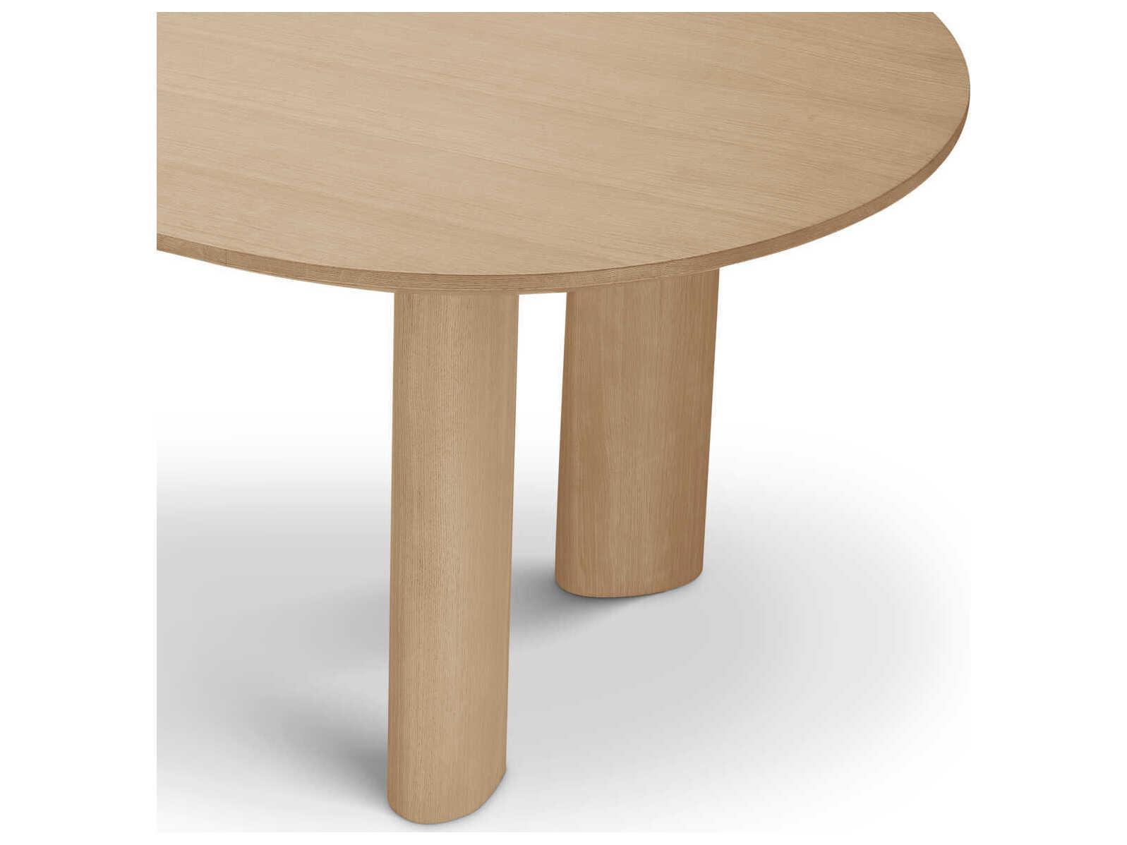 Eichholtz Mogador S Natural Oak Veneer Dining Table