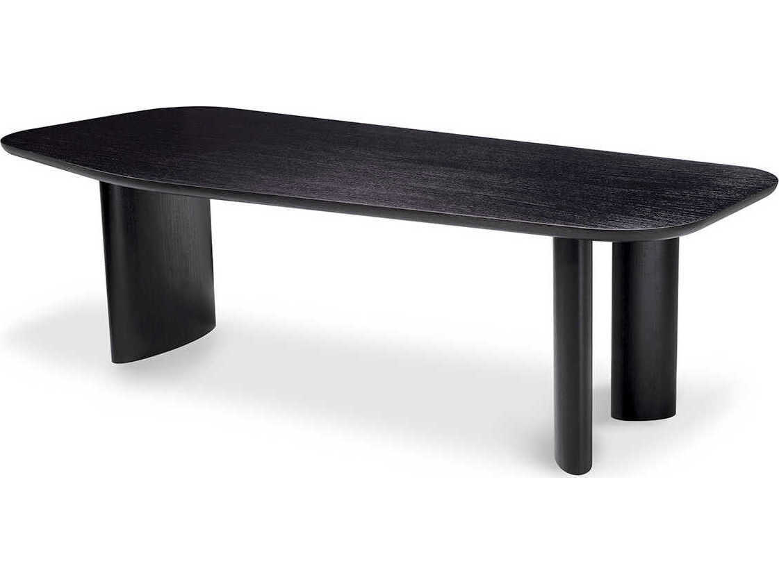 Eichholtz Flemings Black Veneer Dining Table
