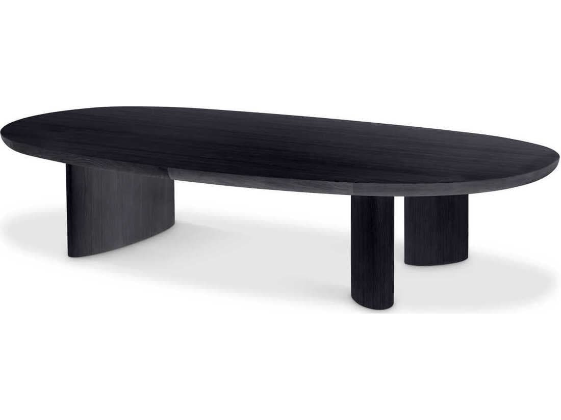 Eichholtz Lindner Black Veneer Coffee Table