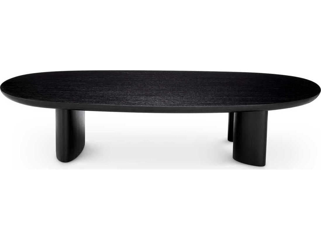 Eichholtz Lindner Black Veneer Coffee Table