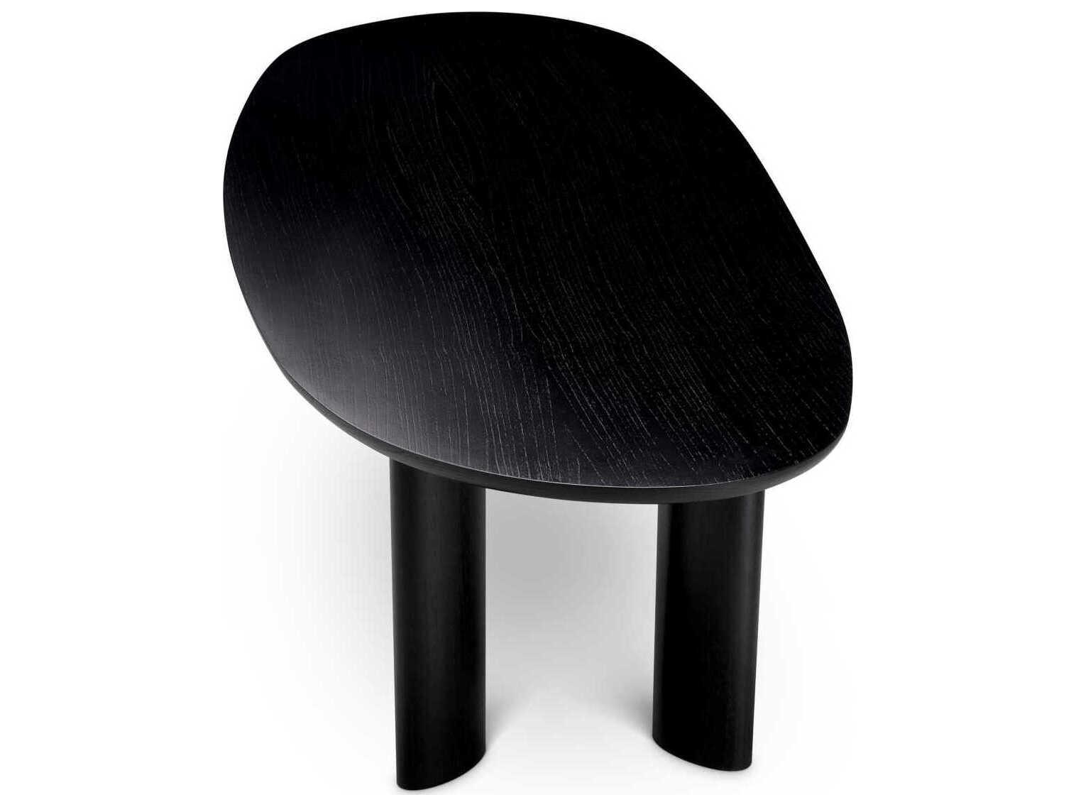 Eichholtz Lindner Black Veneer Dining Table