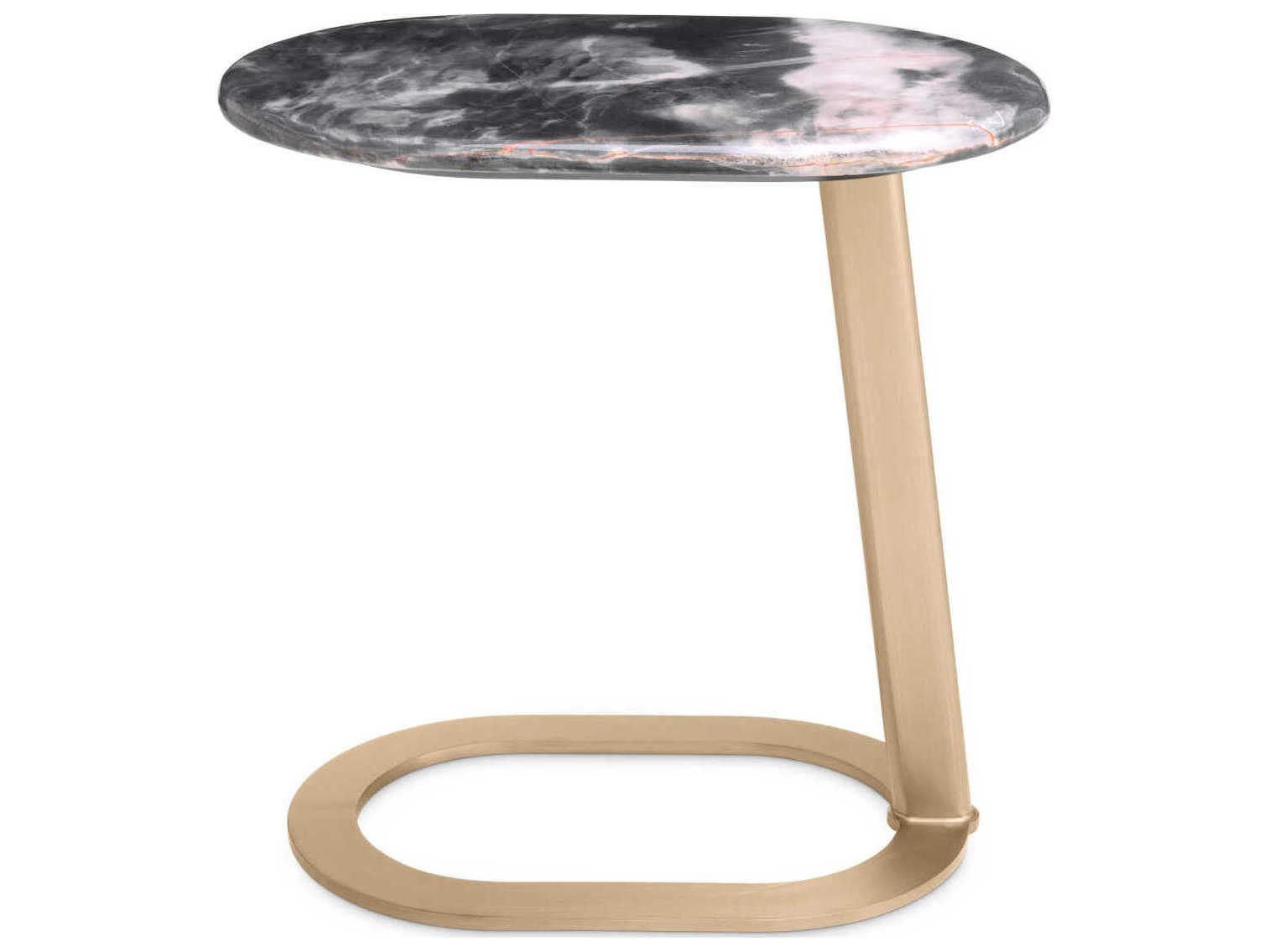 Eichholtz Oyo Black Marble Side Table