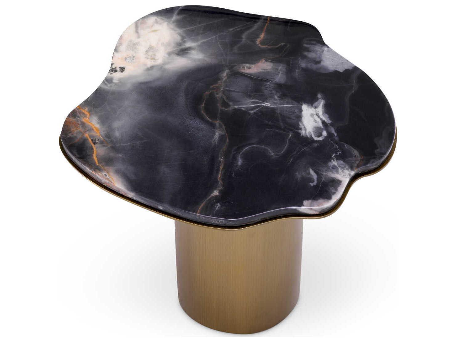 Eichholtz Shapiro Black Marble Side Table