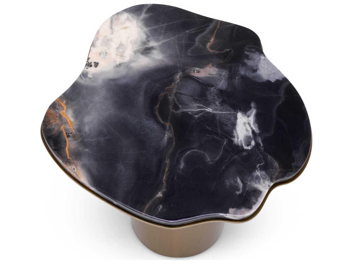 Eichholtz Shapiro Black Marble Side Table