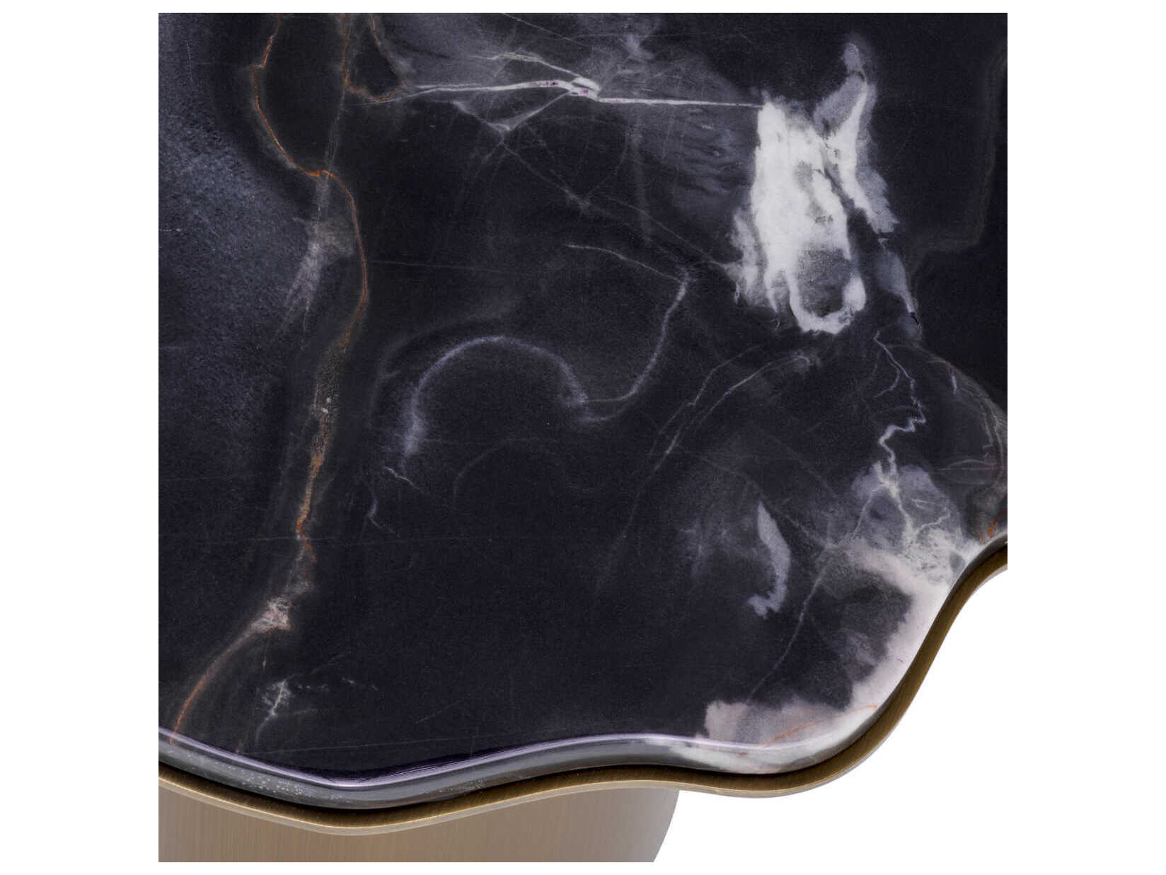 Eichholtz Shapiro Black Marble Side Table