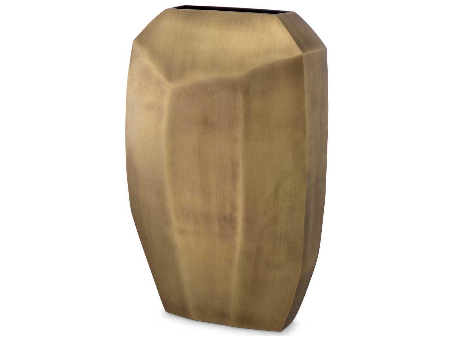 Eichholtz Linos S Antique Brass Vase