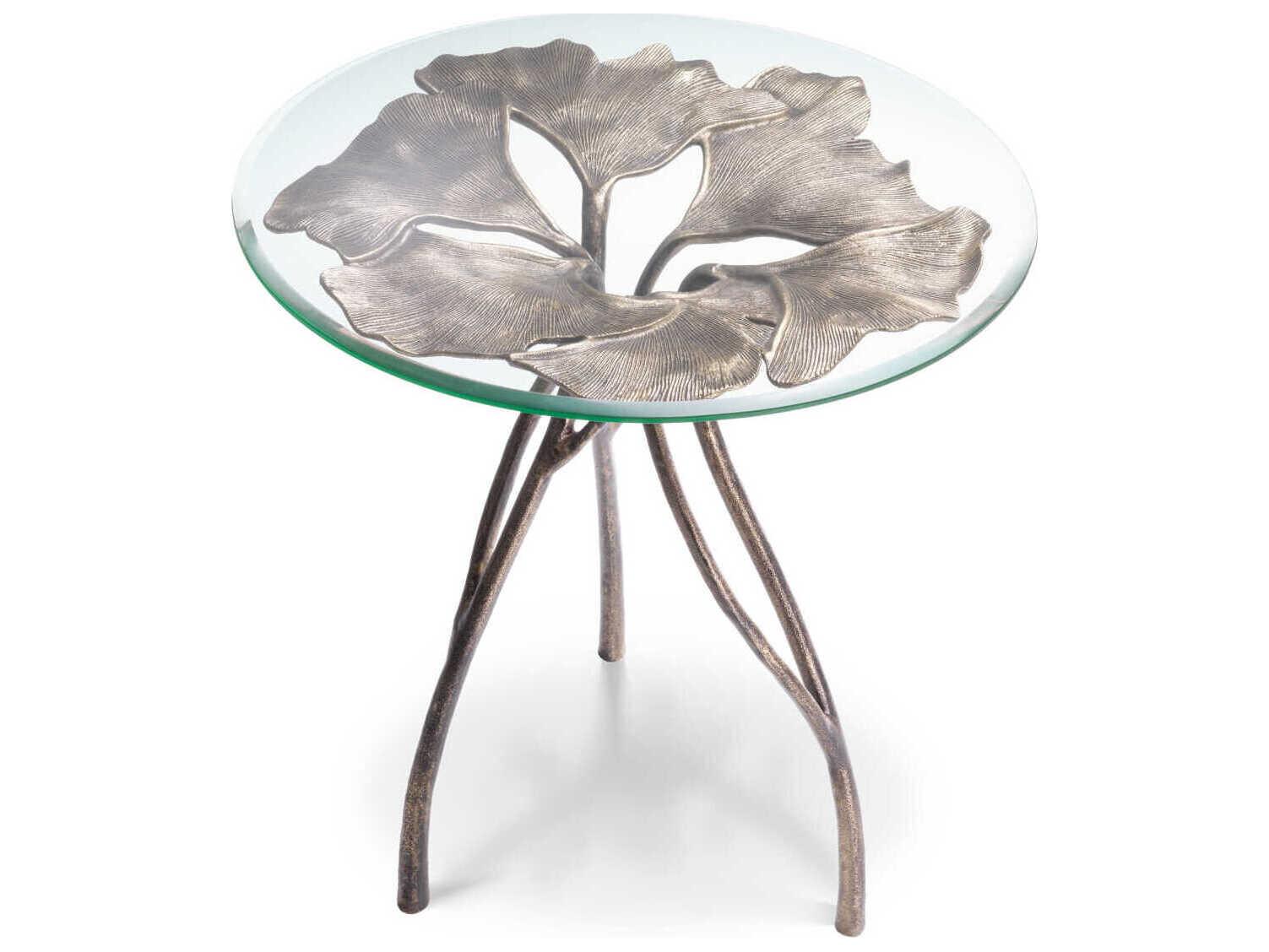 Eichholtz Poseidon Antique Brass Side Table