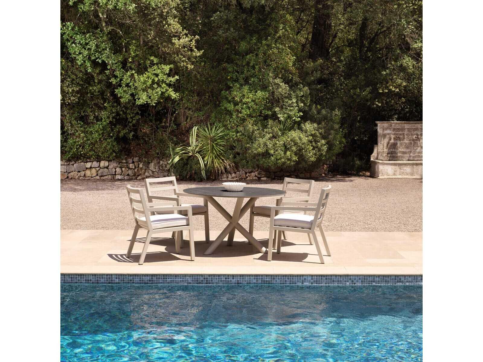 Eichholtz Jackson Round White Marble Bowl