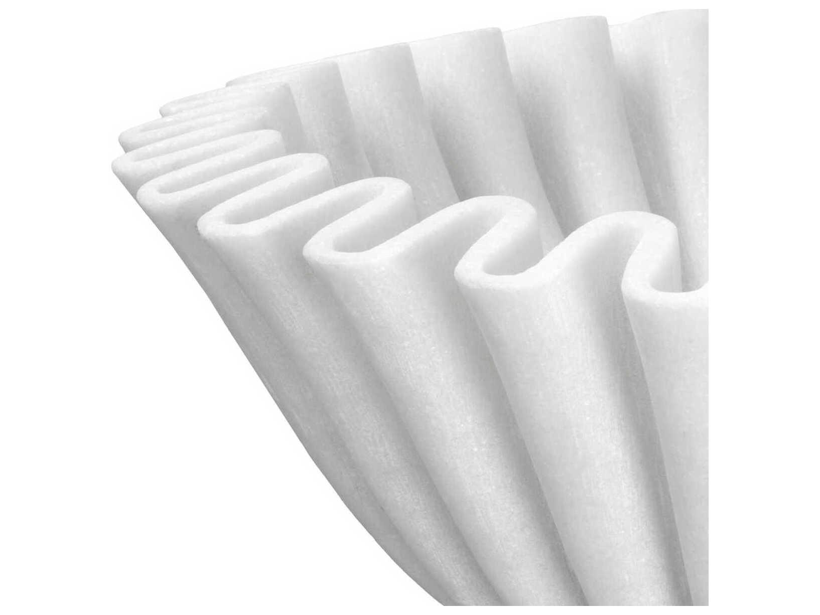 Eichholtz Jackson Round White Marble Bowl