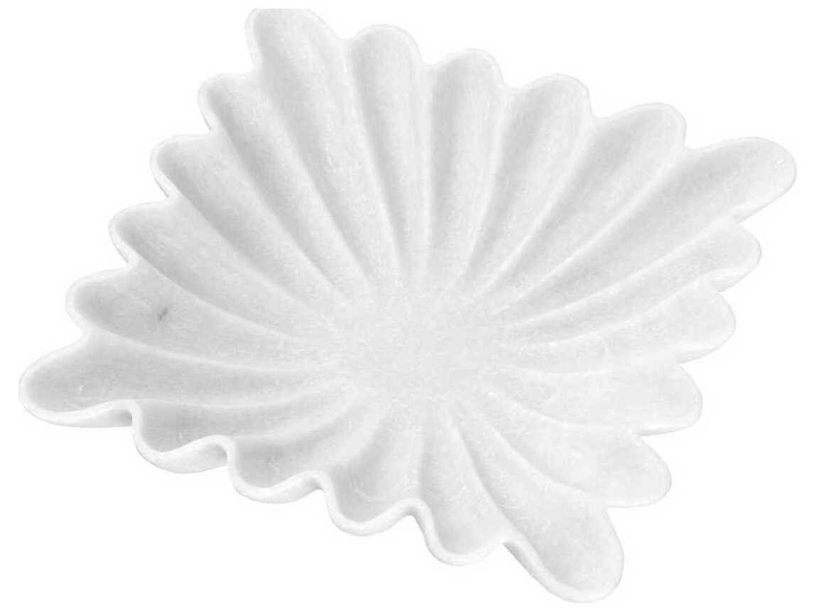 Eichholtz Jackson Square White Marble Bowl