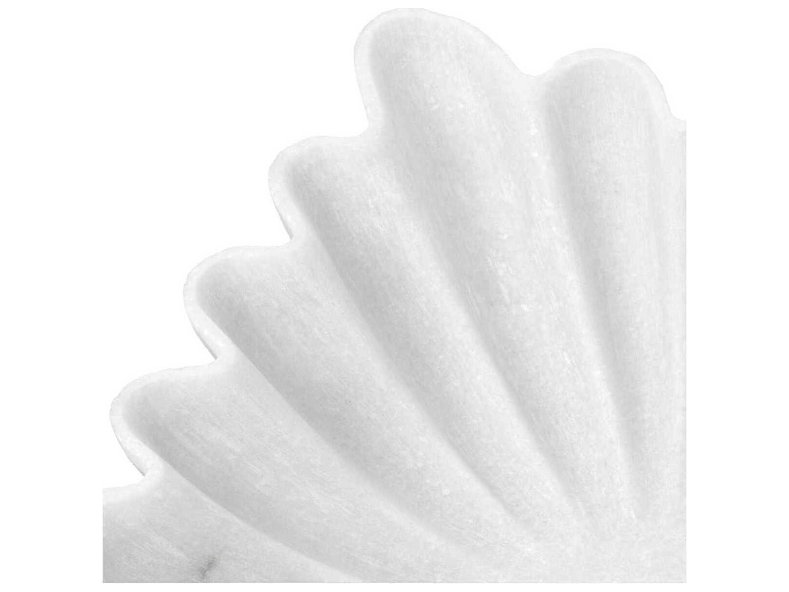 Eichholtz Jackson Square White Marble Bowl