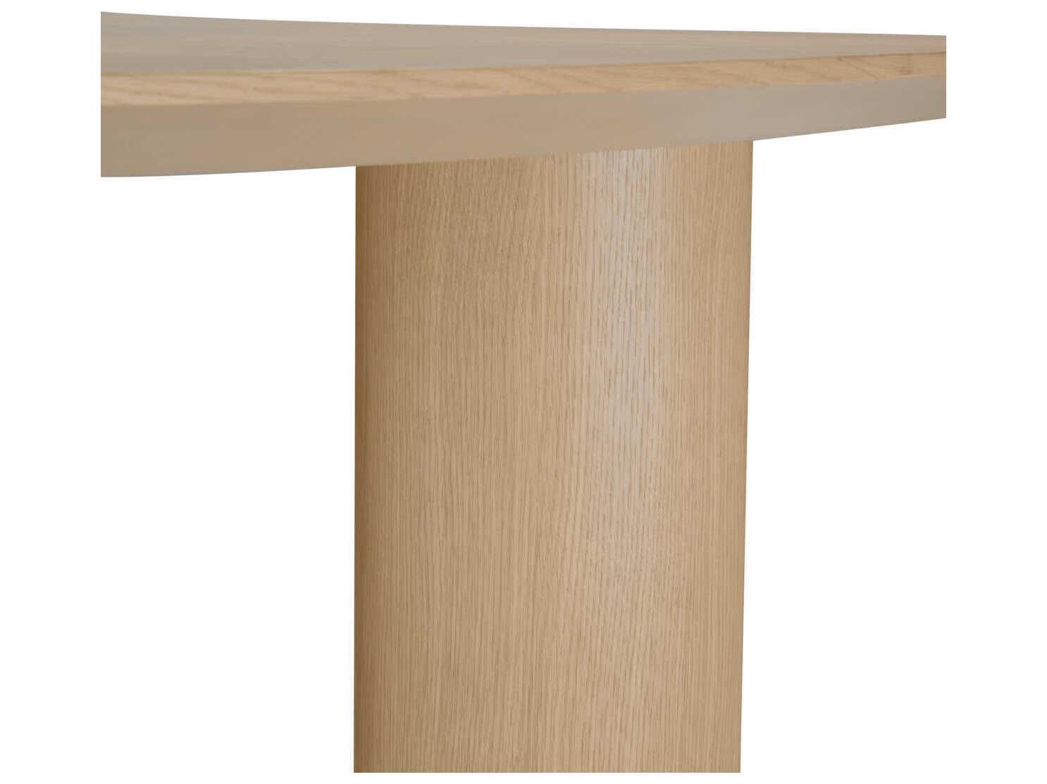 Eichholtz Bergman L Natural Oak Veneer Dining Table