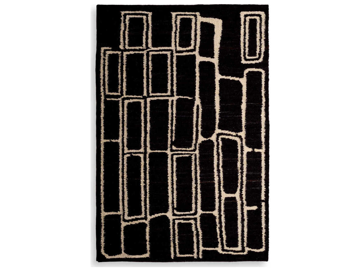 Eichholtz Vava Black Ivory Rug