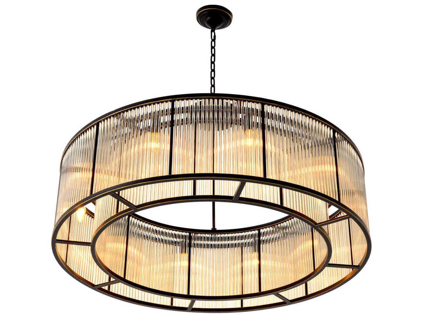 Eichholtz Bernardi Xl Bronze Ceiling Lamp