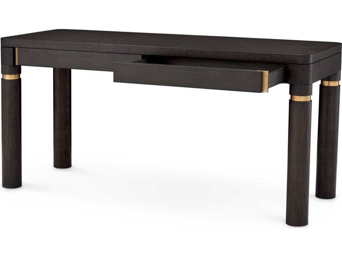 Eichholtz Carmel Mocha Oak Veneer Desk