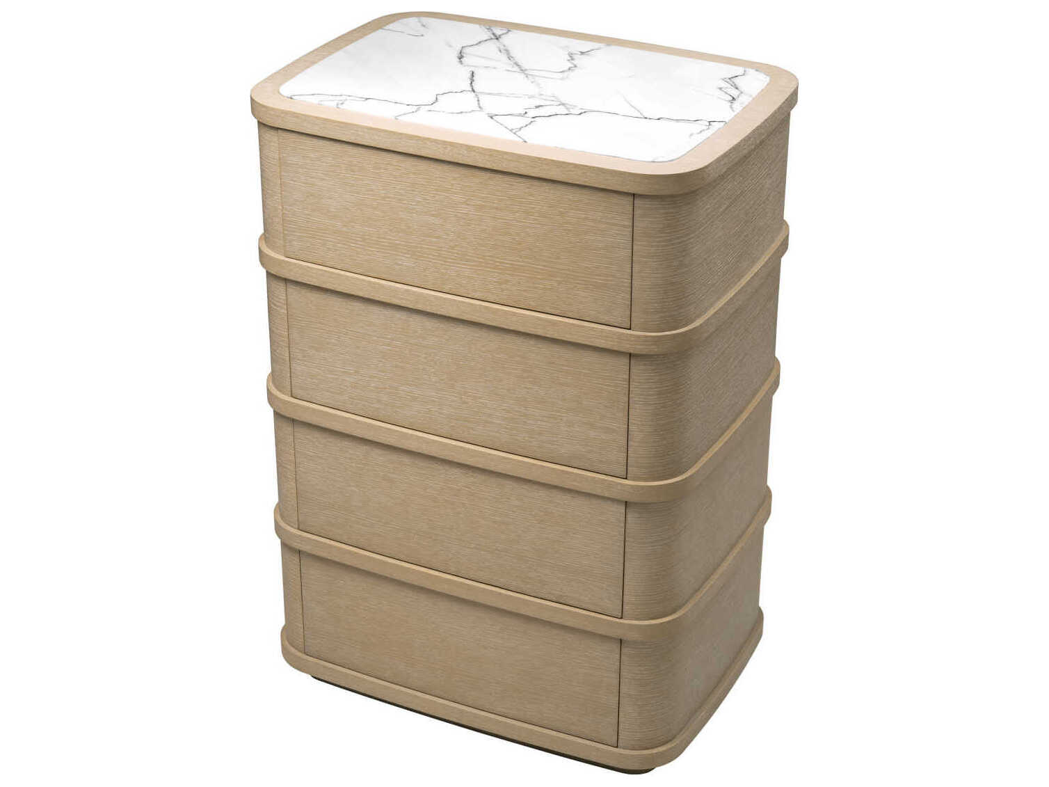 Eichholtz Dresser Cabana Tall Washed Oak Veneer Drawer