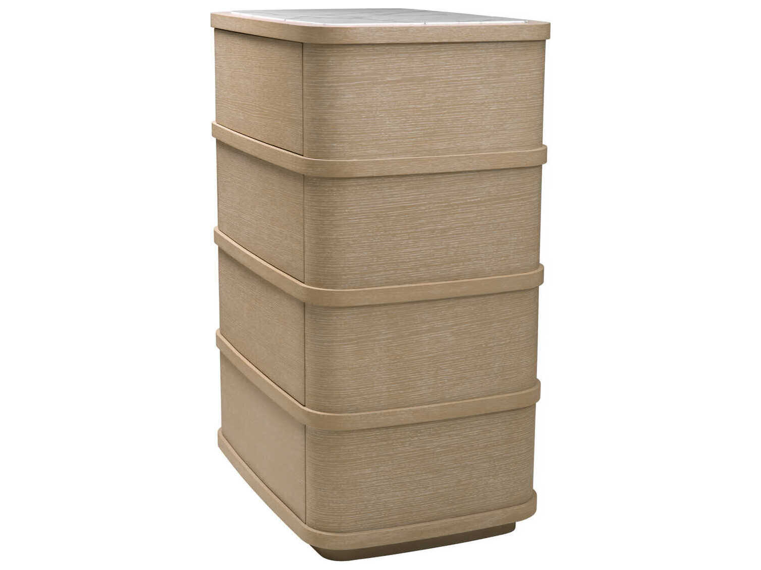 Eichholtz Dresser Cabana Tall Washed Oak Veneer Drawer