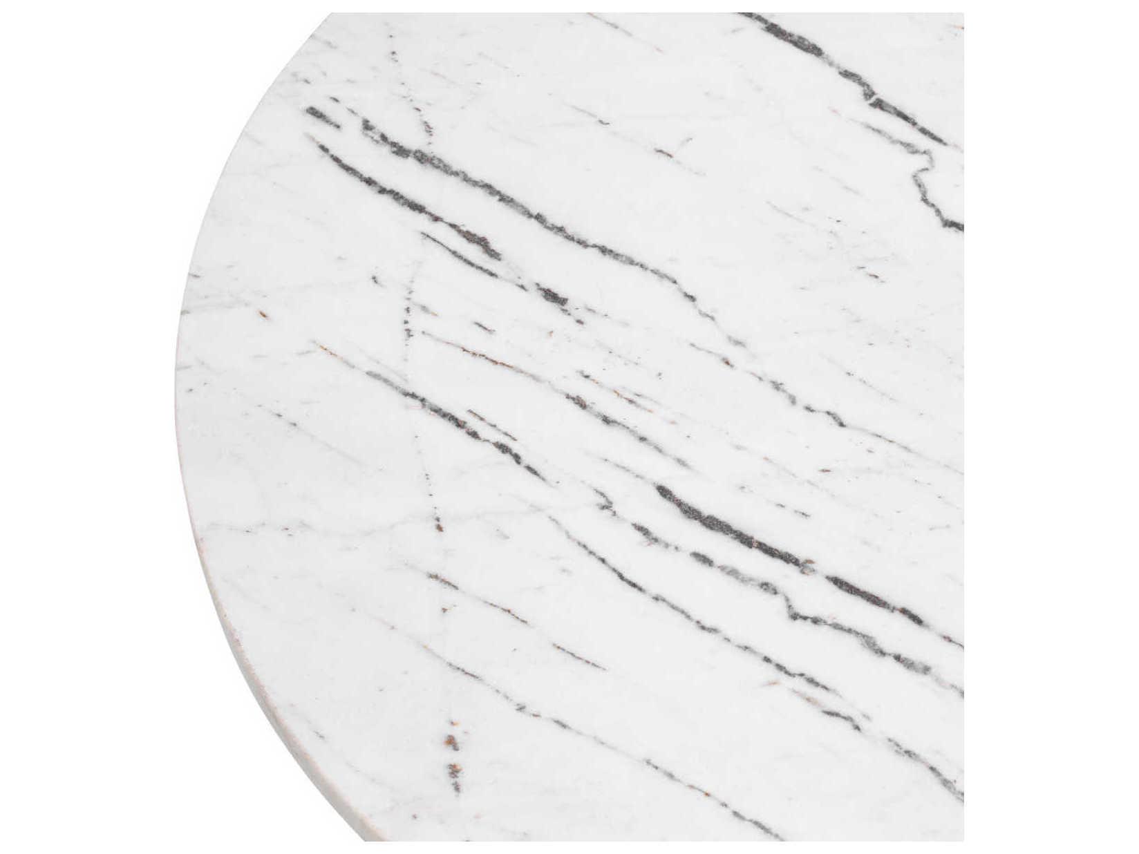 Eichholtz Terry White Marble Side Table