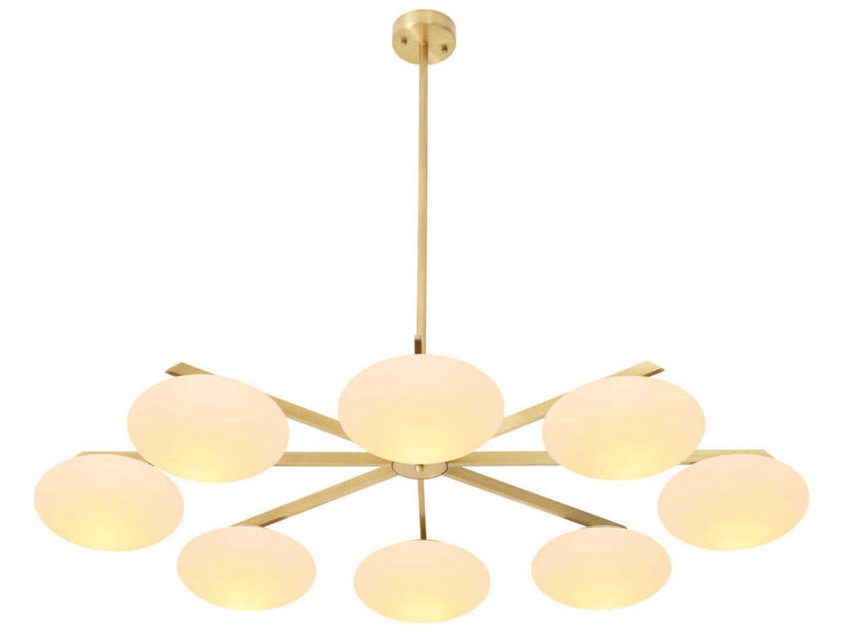 Eichholtz Evergreen Double Antique Brass Chandelier