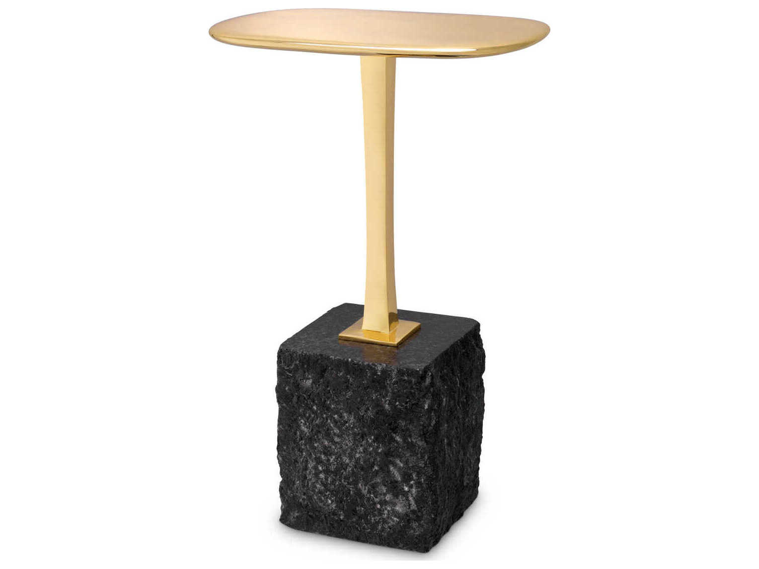 Eichholtz Kayan S Polished Brass Side Table