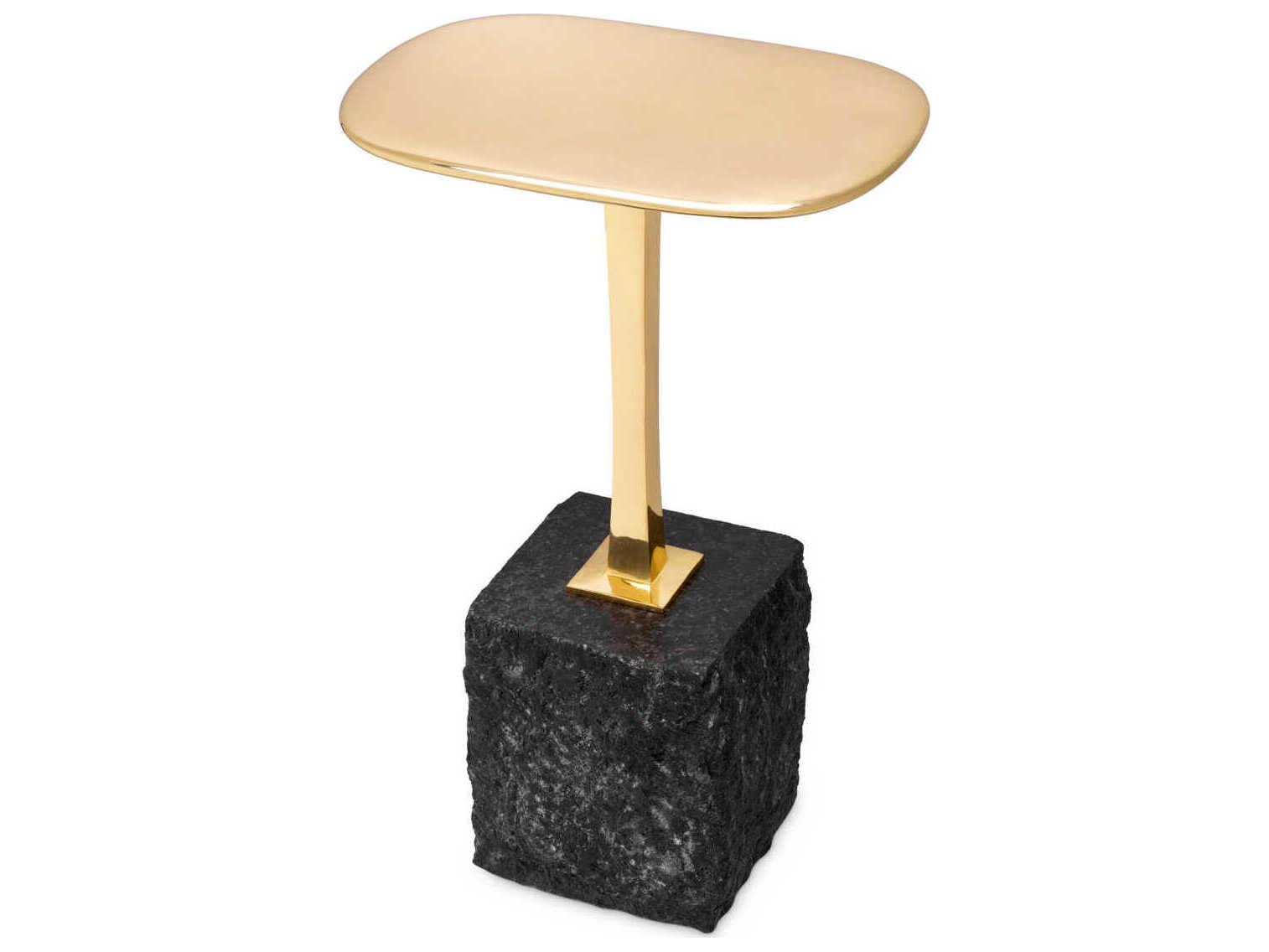 Eichholtz Kayan S Polished Brass Side Table