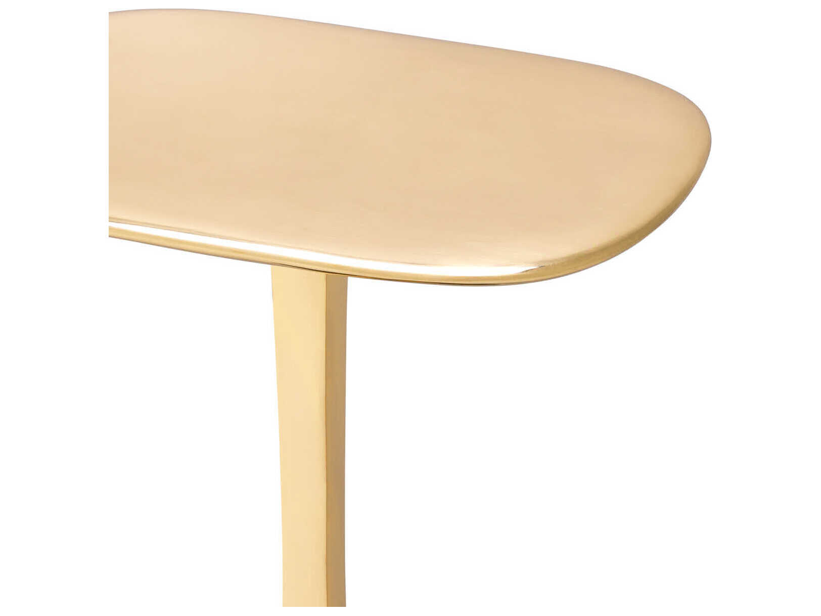 Eichholtz Kayan S Polished Brass Side Table