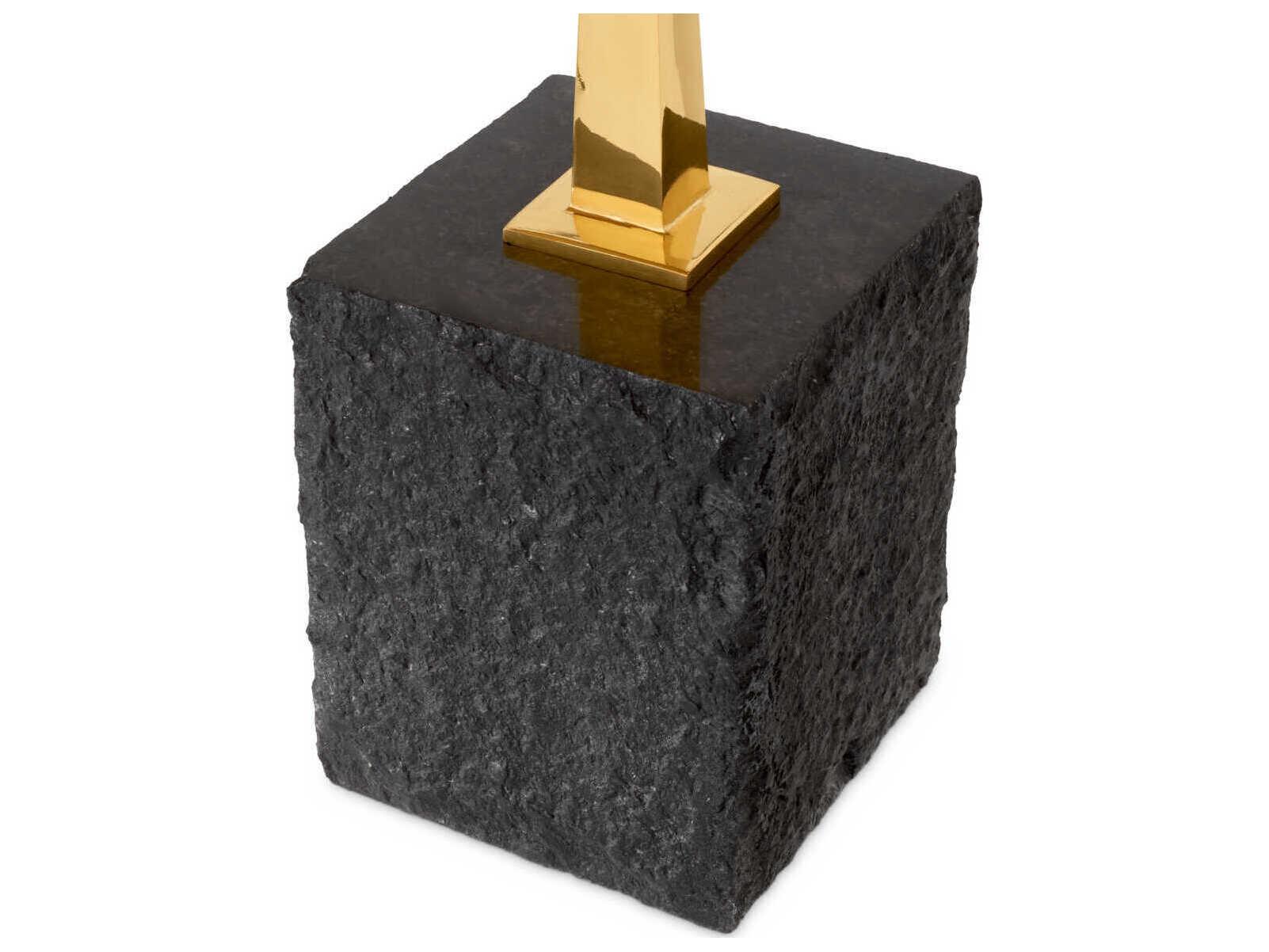 Eichholtz Kayan L Polished Brass Side Table