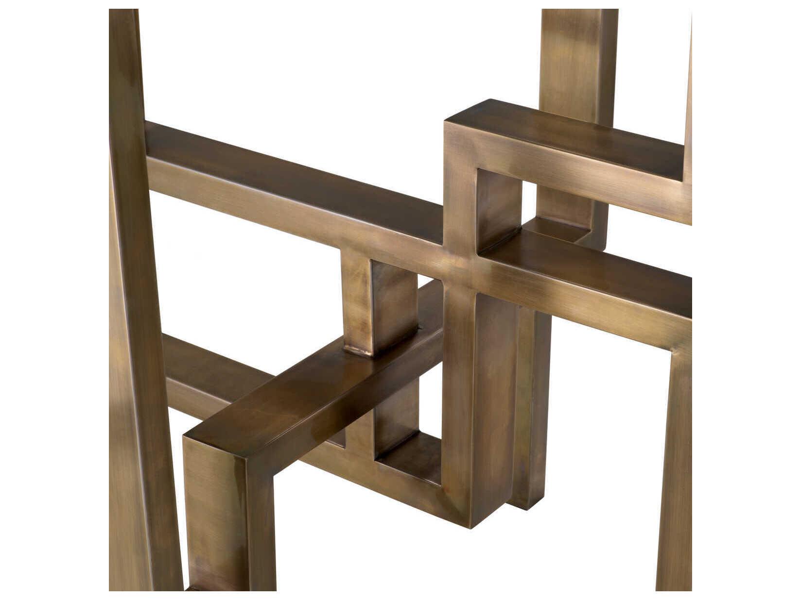 Eichholtz Gee Vintage Brass Side Table