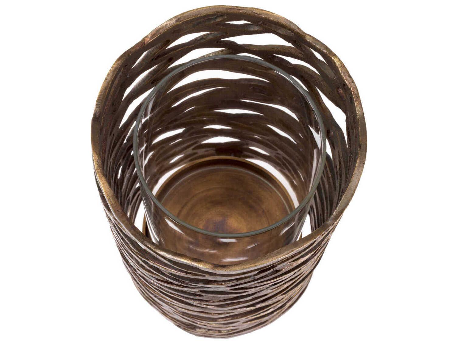 Eichholtz Lanai L Vintage Brass Hurricane