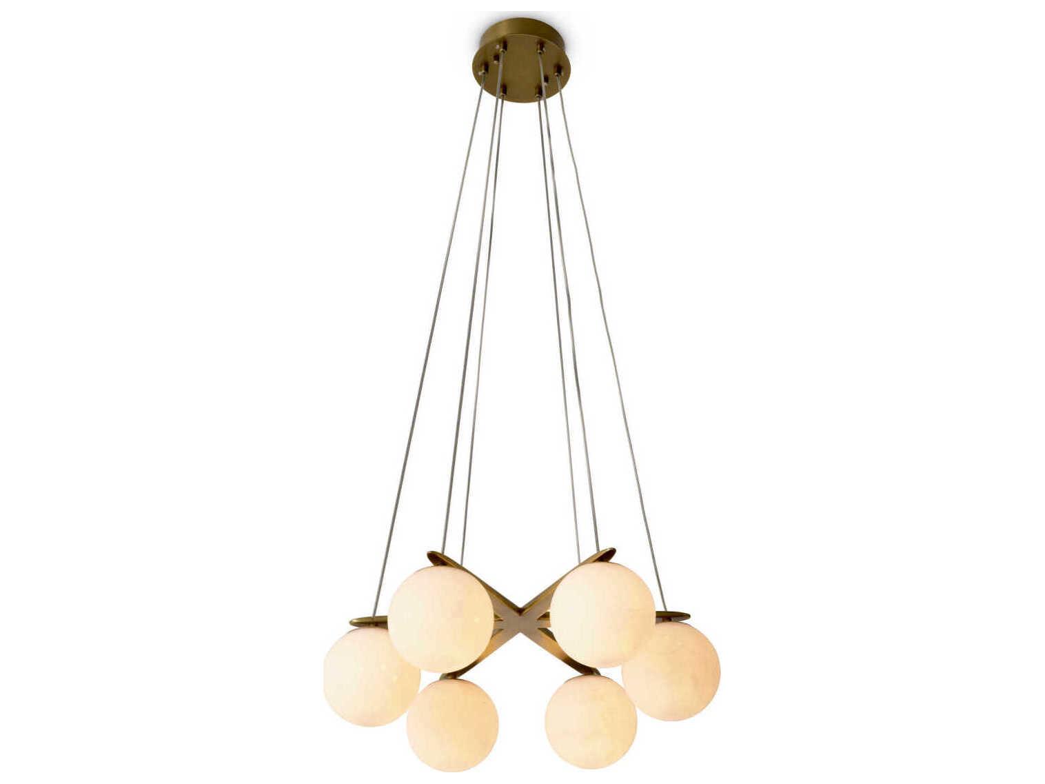 Eichholtz Morro Antique Brass Chandelier