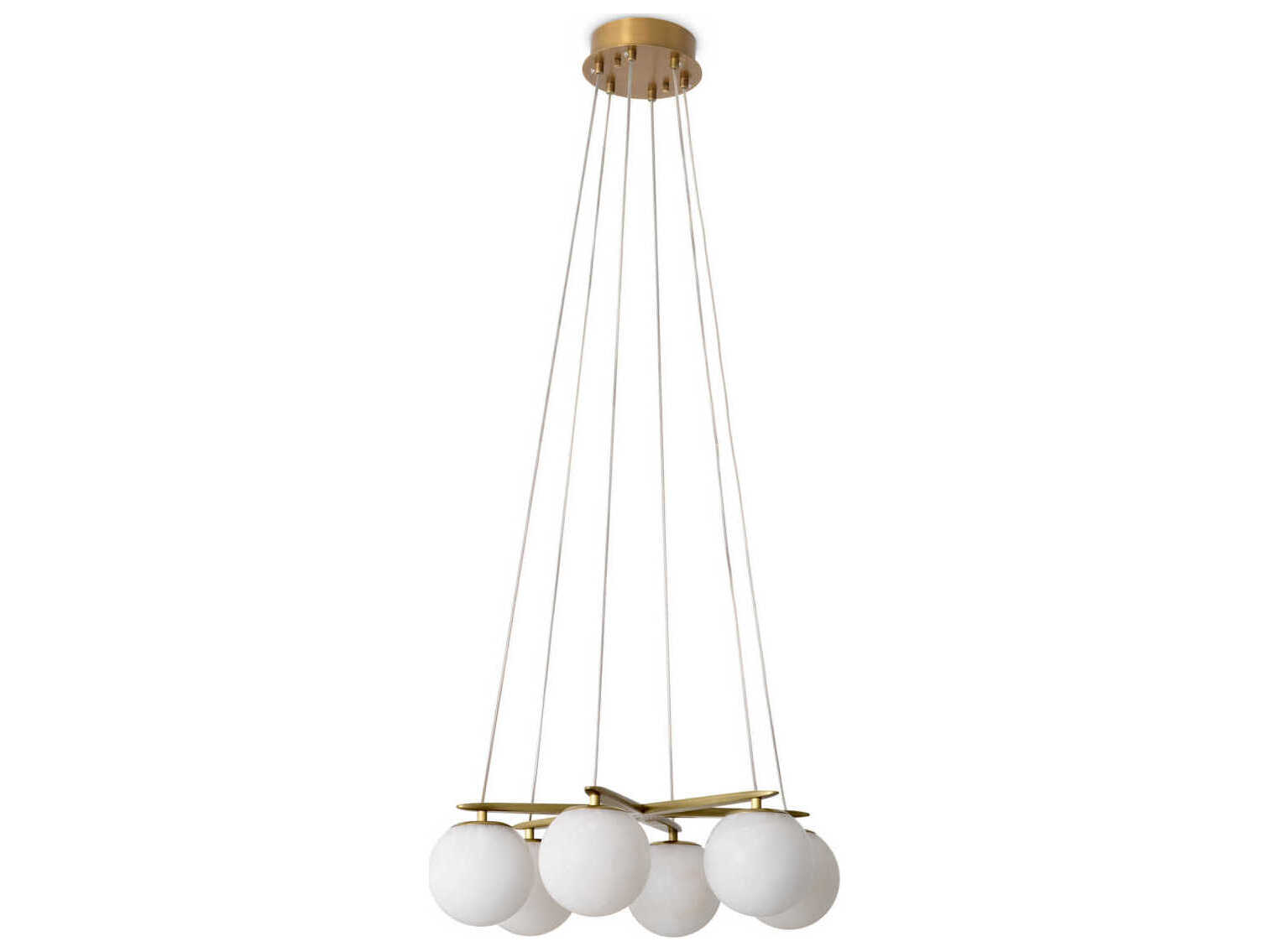 Eichholtz Morro Antique Brass Chandelier