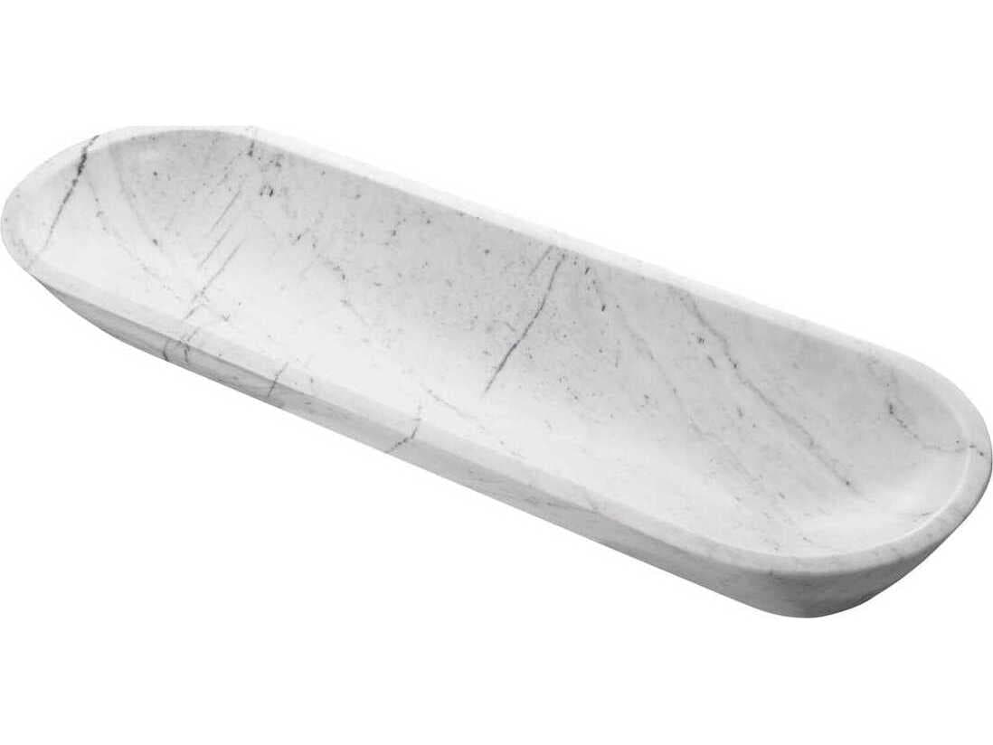 Eichholtz Hulton White Marble Bowl