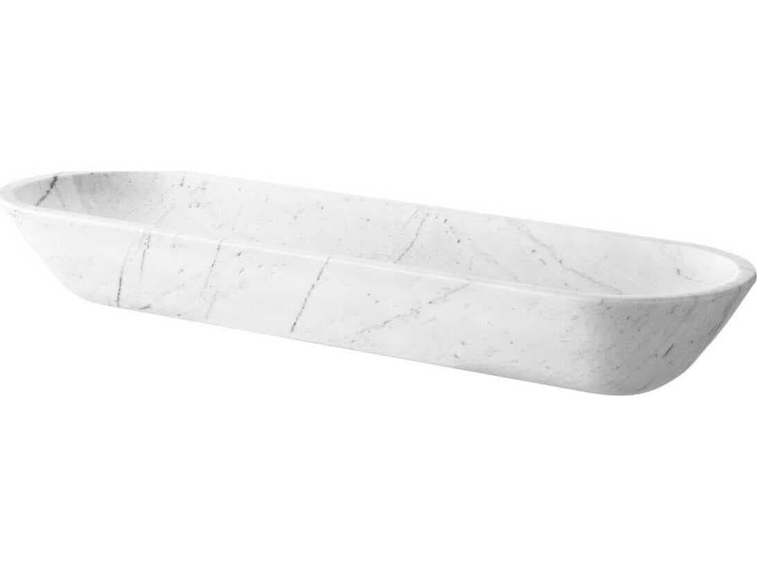Eichholtz Hulton White Marble Bowl