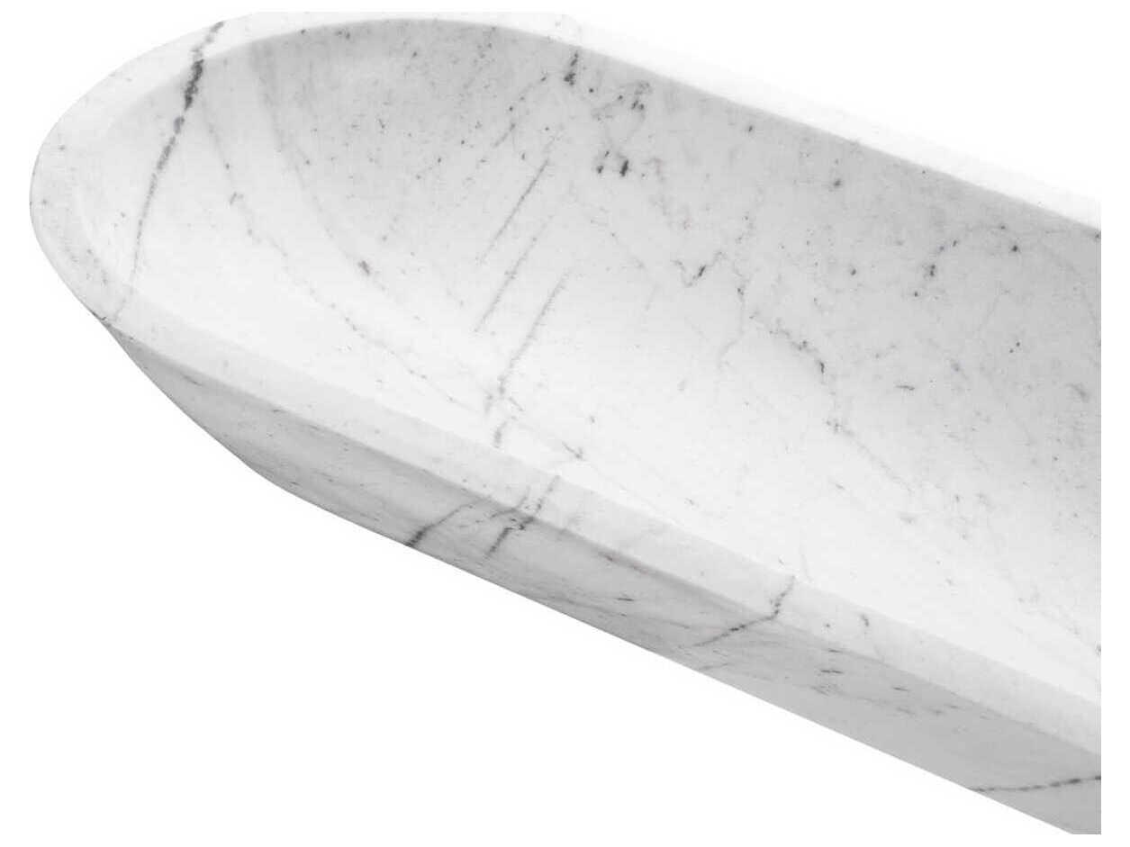Eichholtz Hulton White Marble Bowl