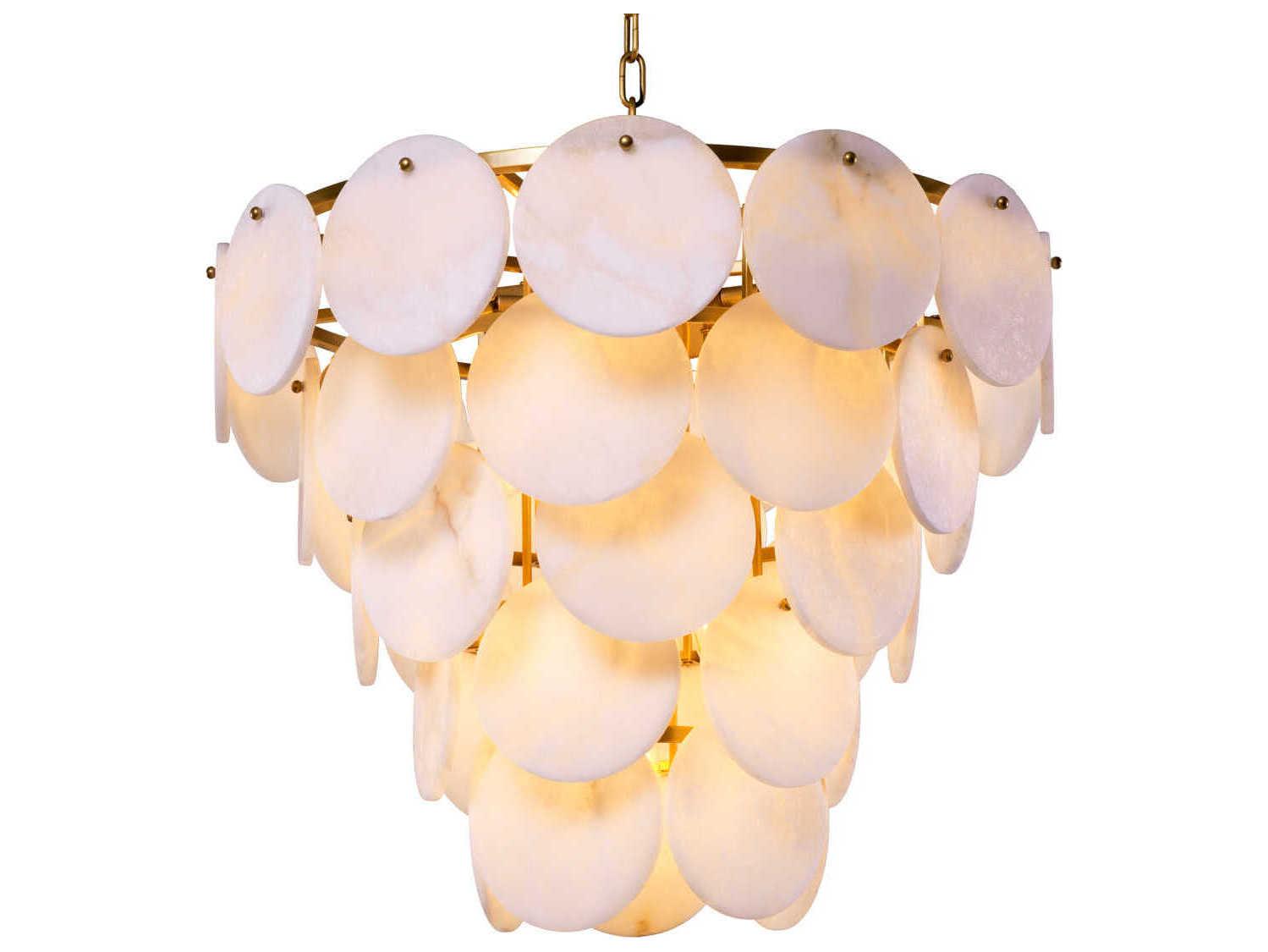 Eichholtz Clementina Antique Brass Chandelier