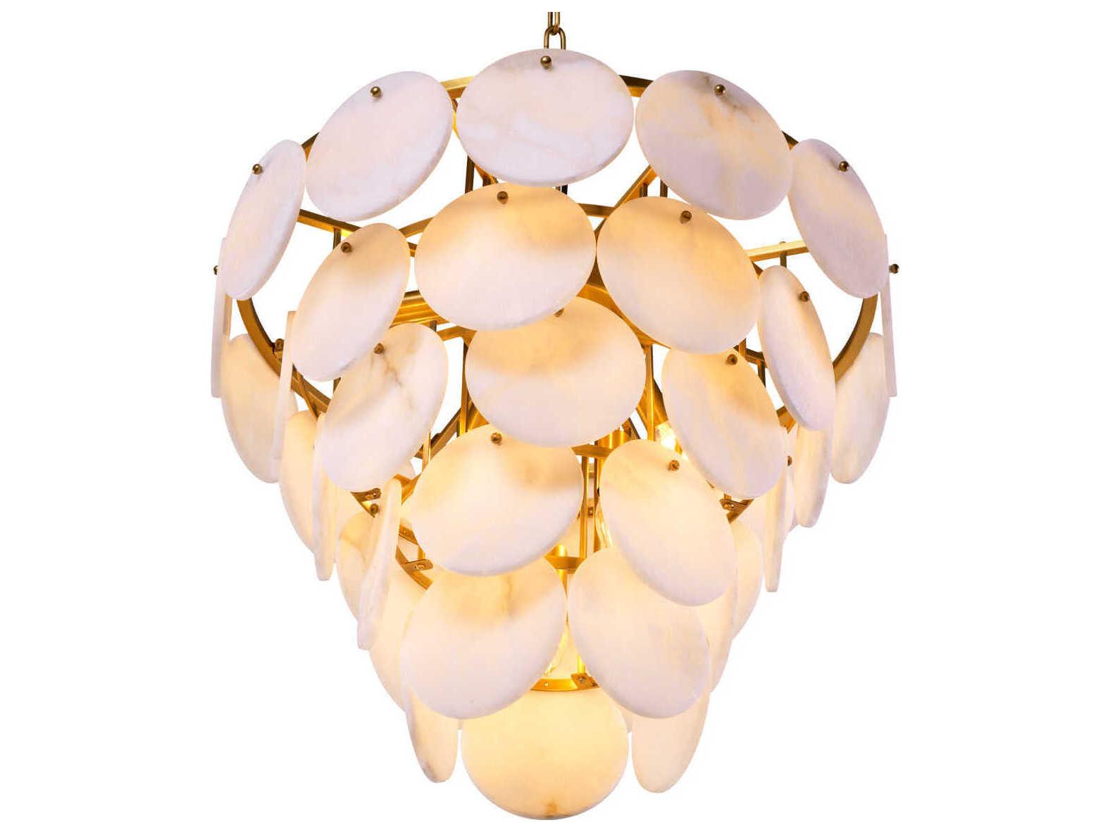 Eichholtz Clementina Antique Brass Chandelier