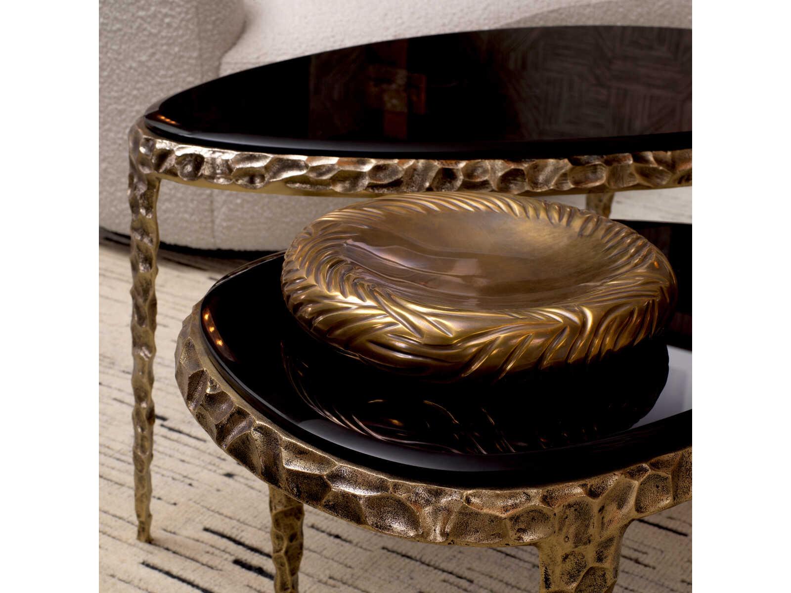 Eichholtz Sandrini Vintage Brass Bowl