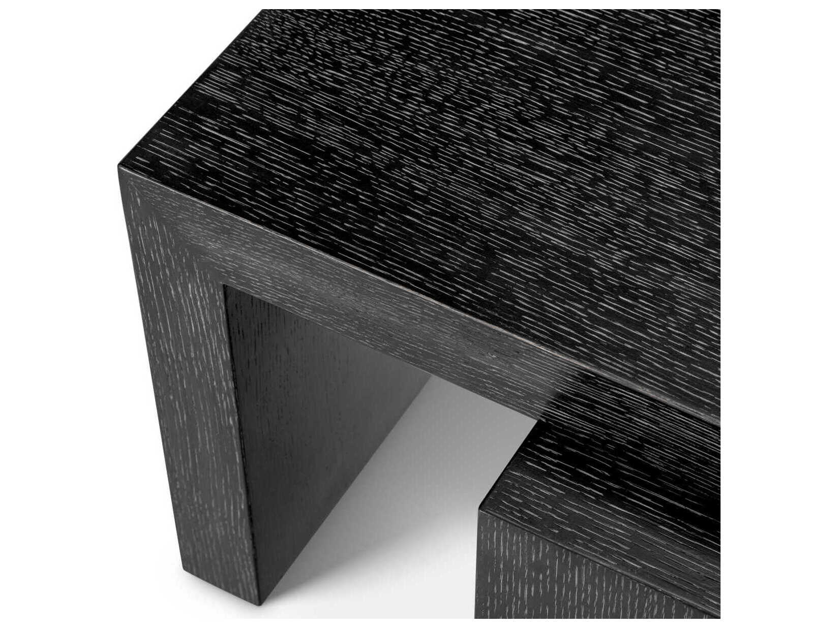 Eichholtz Salento Charcoal Grey Oak Veneer Coffee Table