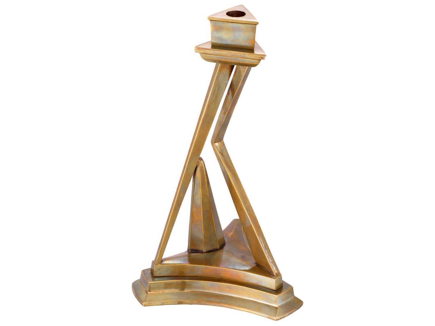 Eichholtz Fiesole Vintage Brass Candle Holder