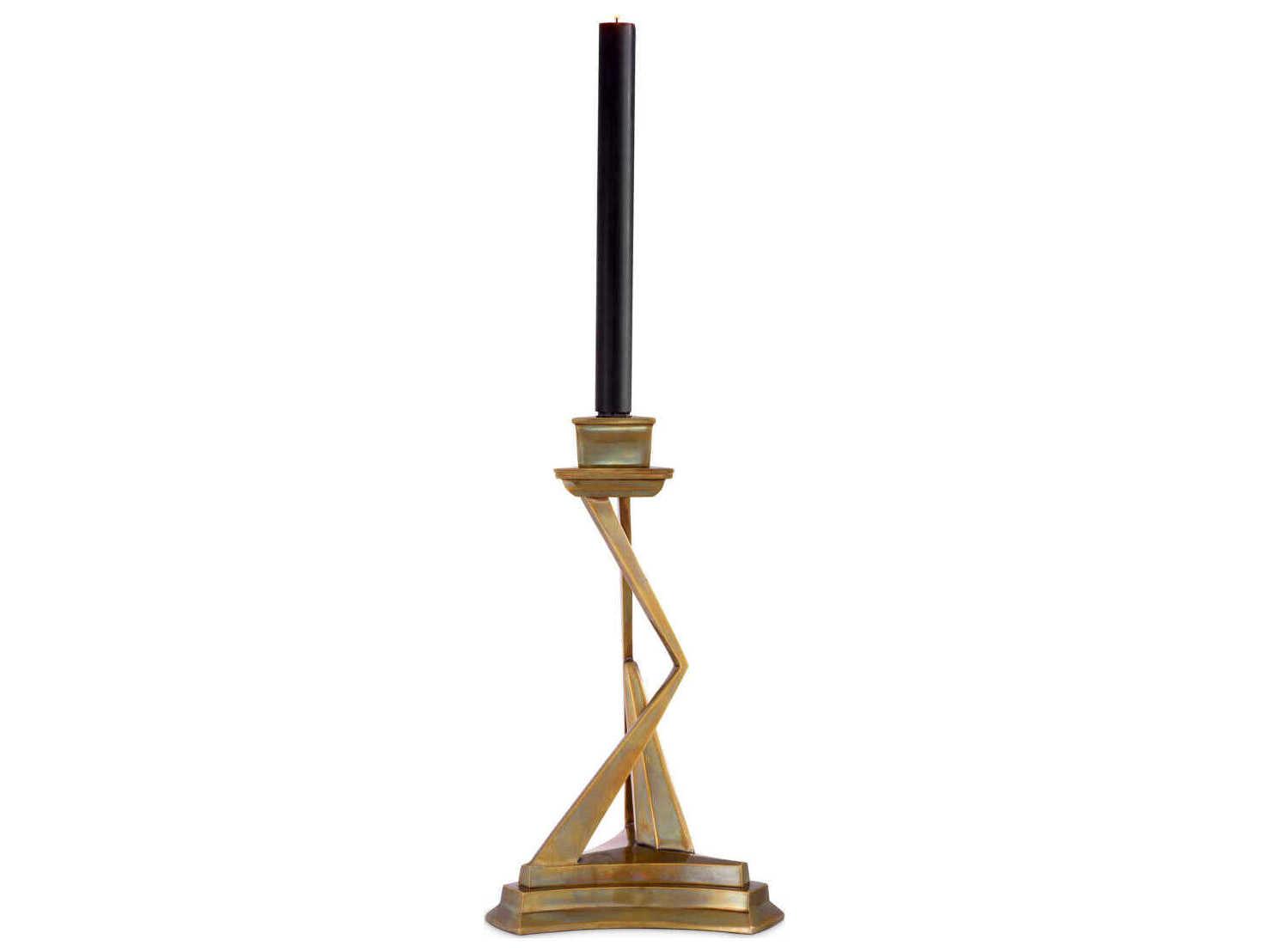 Eichholtz Fiesole Vintage Brass Candle Holder