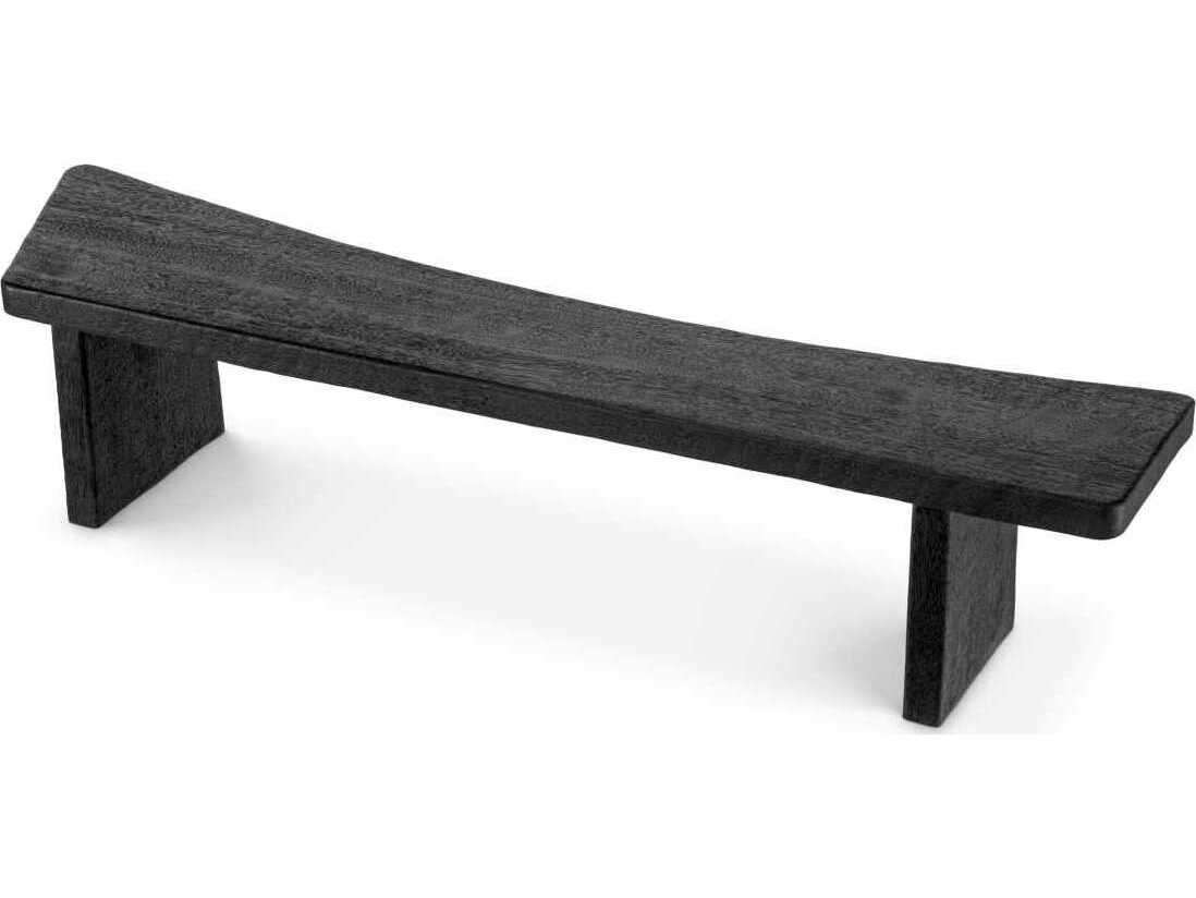 Eichholtz Hoffman Right Burnt Meranti Coffee Table