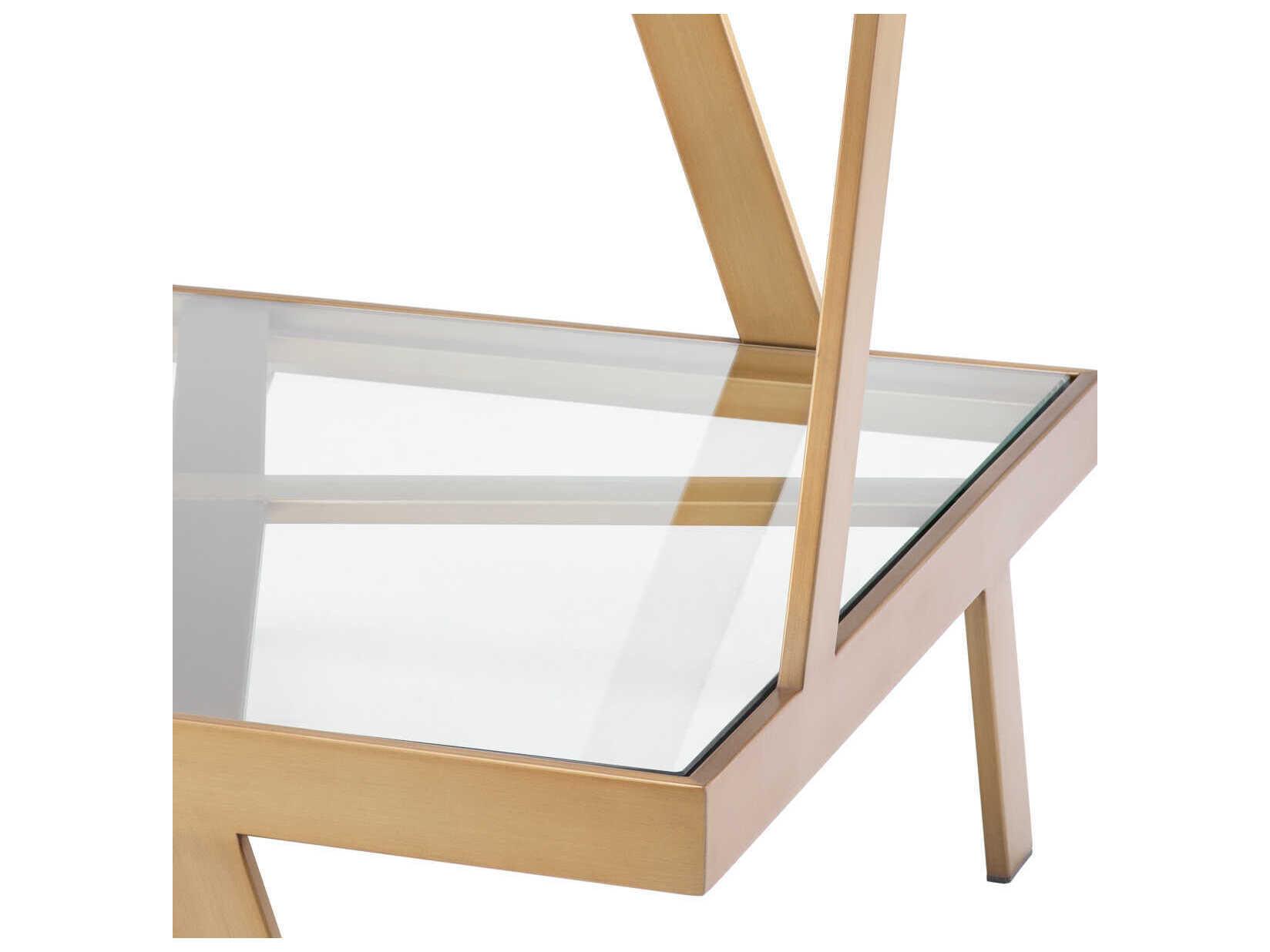 Eichholtz Billinghurst Brushed Brass Side Table