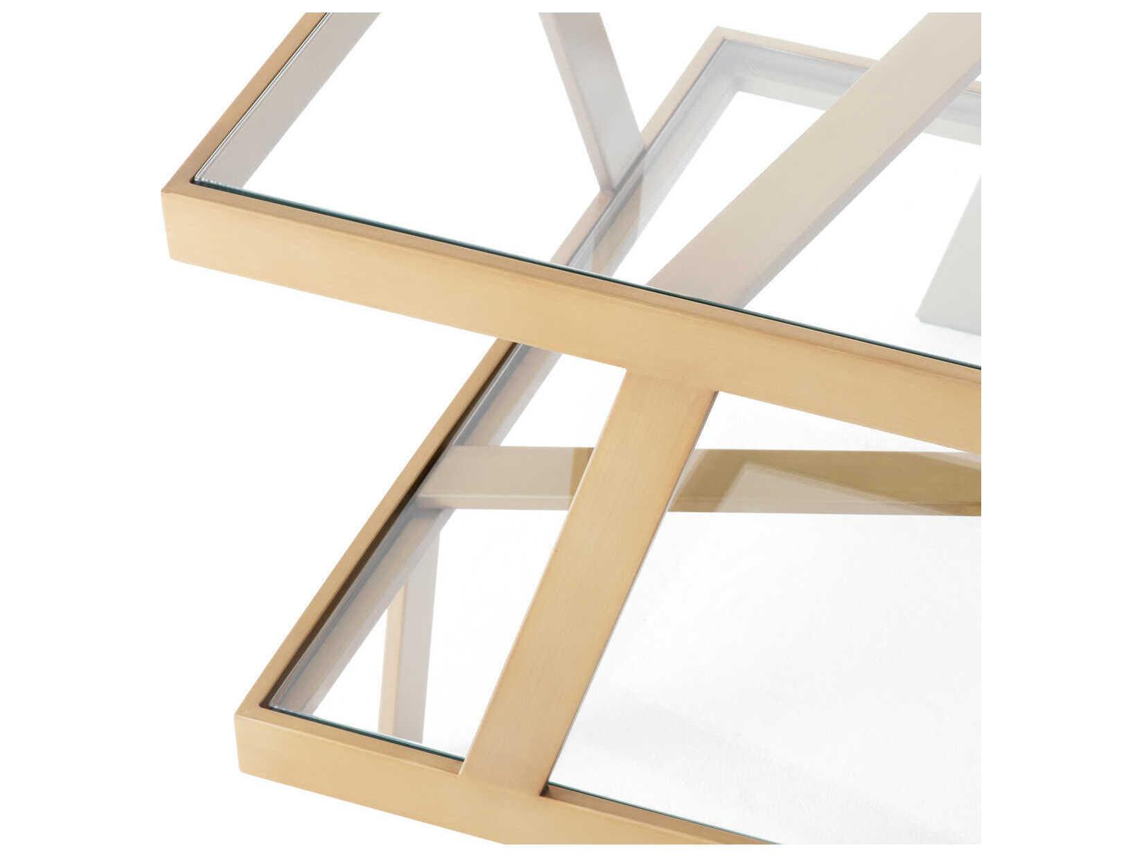 Eichholtz Billinghurst Brushed Brass Side Table